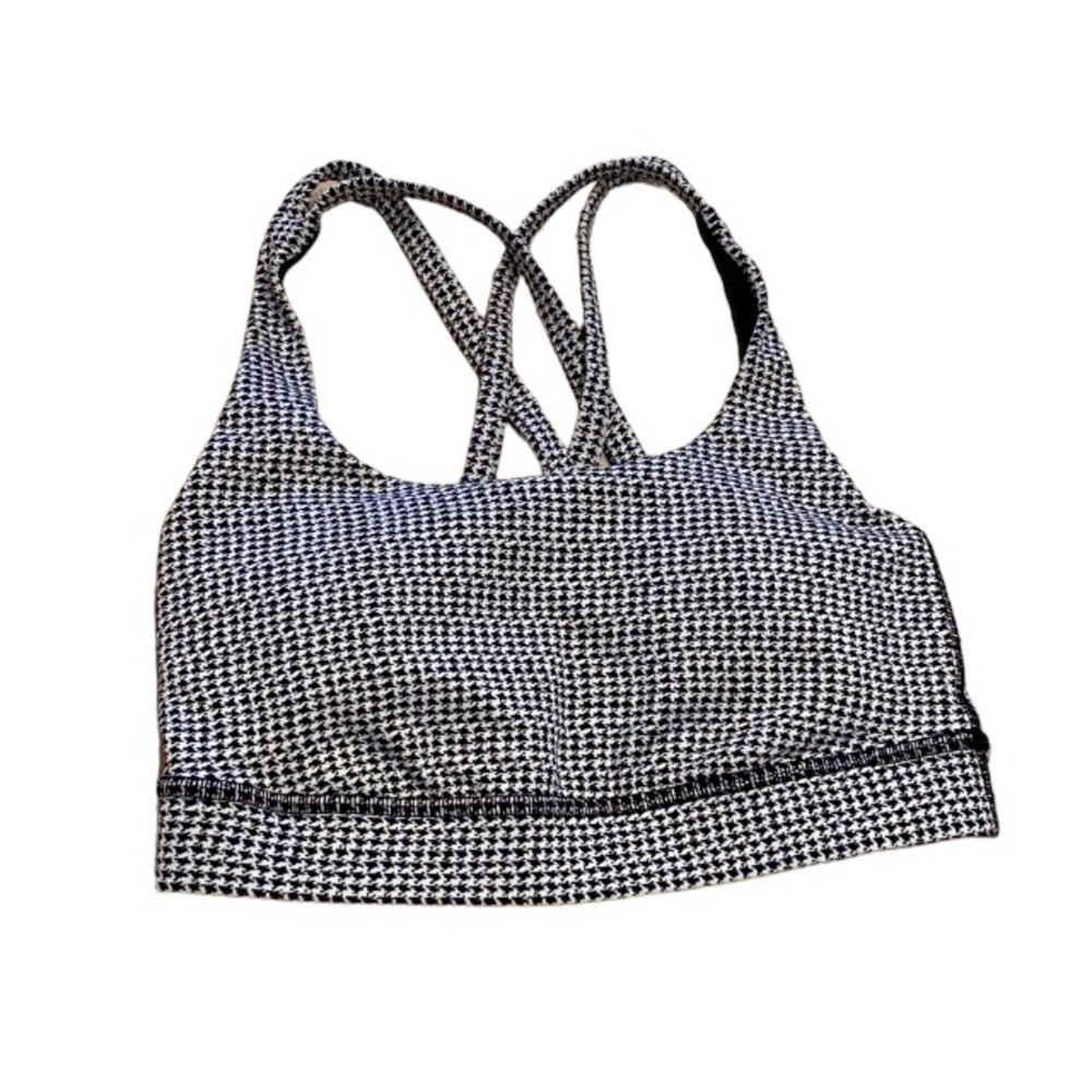 Lululemon Energy Bra Houndstooth